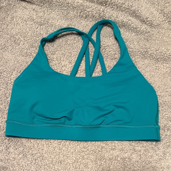 lululemon athletica Other - Lululemon Teal Sports Bra- Size small / 6